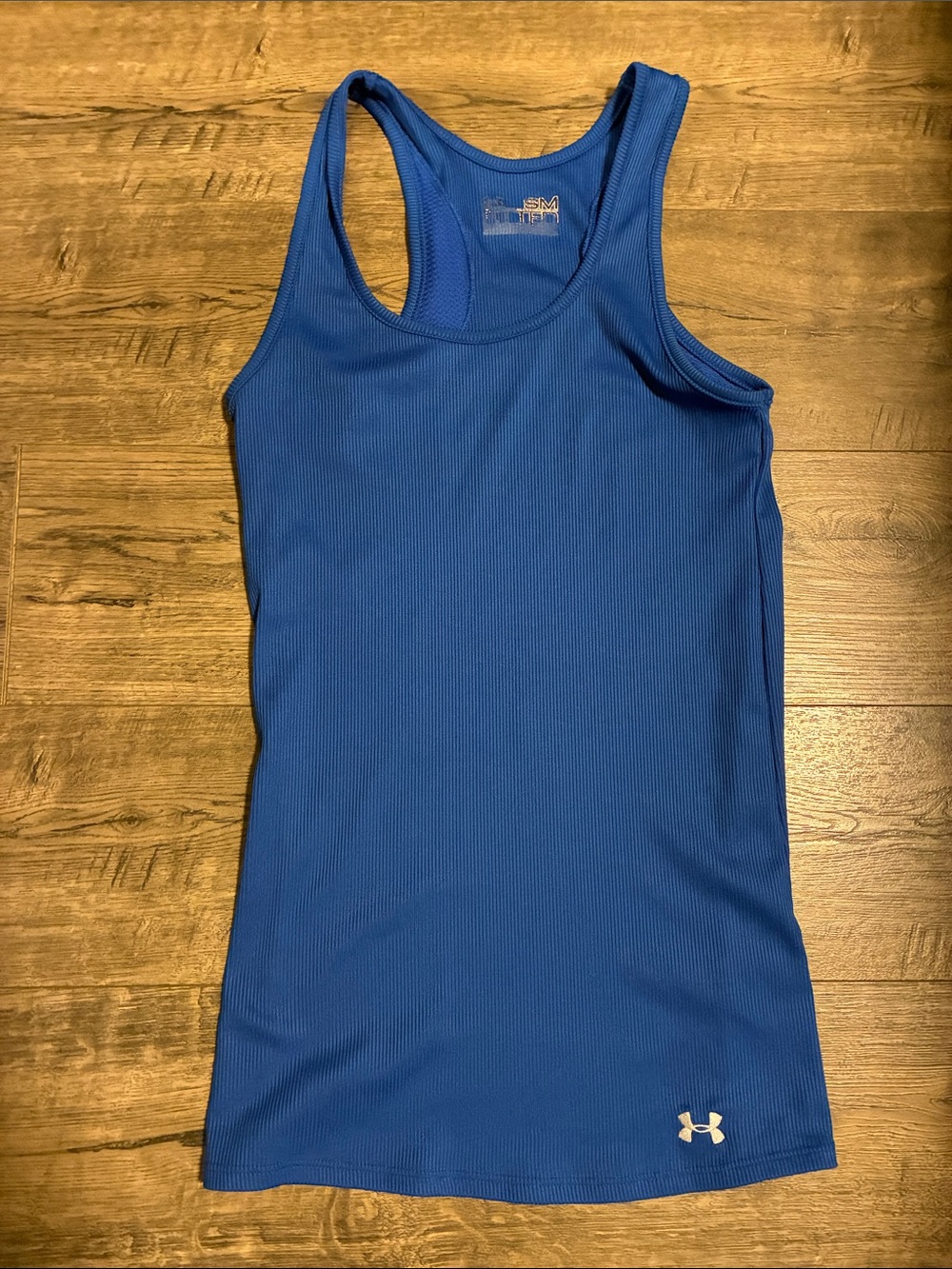 Under Armour Victory Tank Top Navy Blue Sz Small